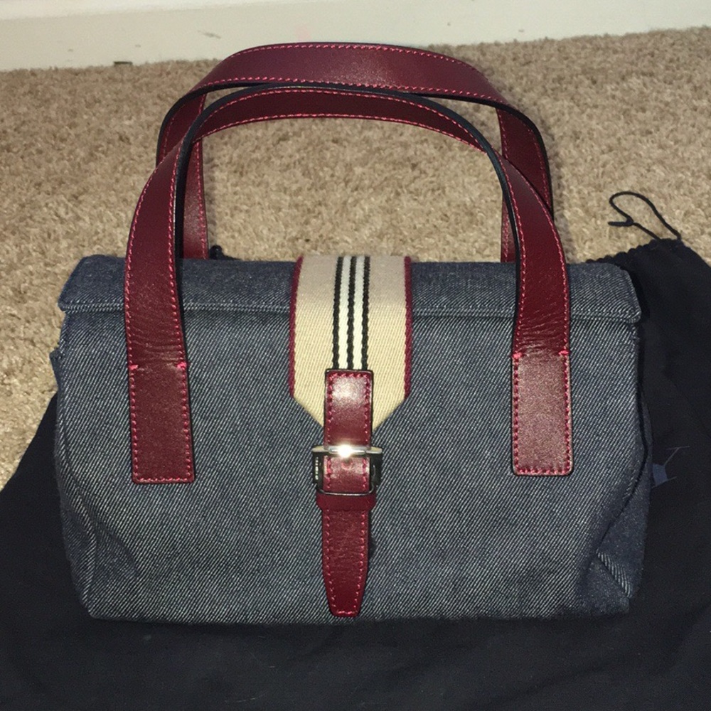 Vintage Burberry Denim Purse